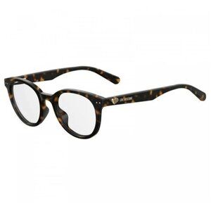 NEW MOSCHINO EYEGLASSES HAVANA WOMEN EYEWEAR MOSCHINO MOL518 0086 00